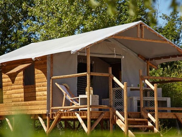 Location de Cabane Lodge en Ariège (Camping de La Besse)